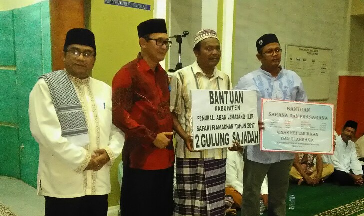 Bupati Kunjungan ke Talang Ubi