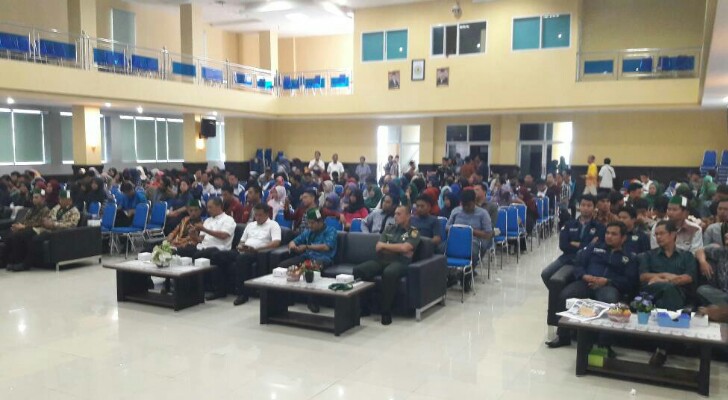 Suasana Acara Pelantikan Pengurus HMI dan Kohati Cabang Palembang Periode 2017-2018