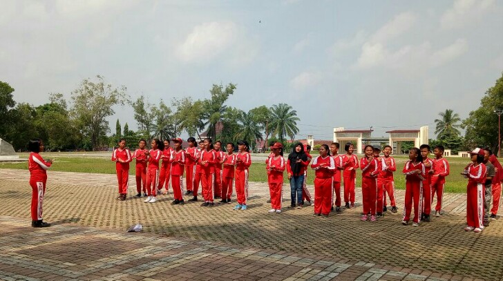 Pelatihan PBB Siswa SD OKUT