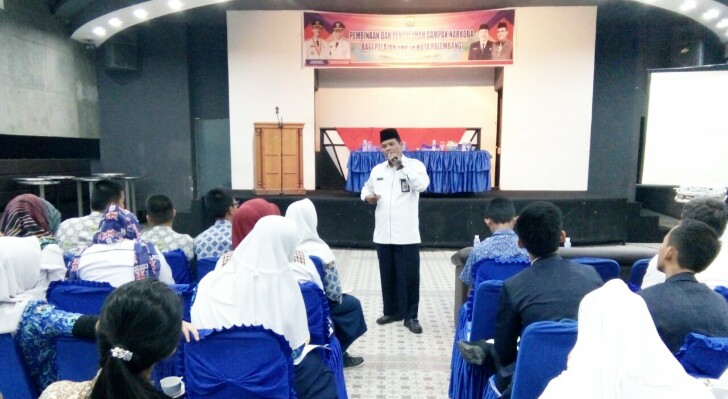 Sosialisasi Narkoba Siswa SMP Plg